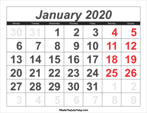 Date Calculator 2020