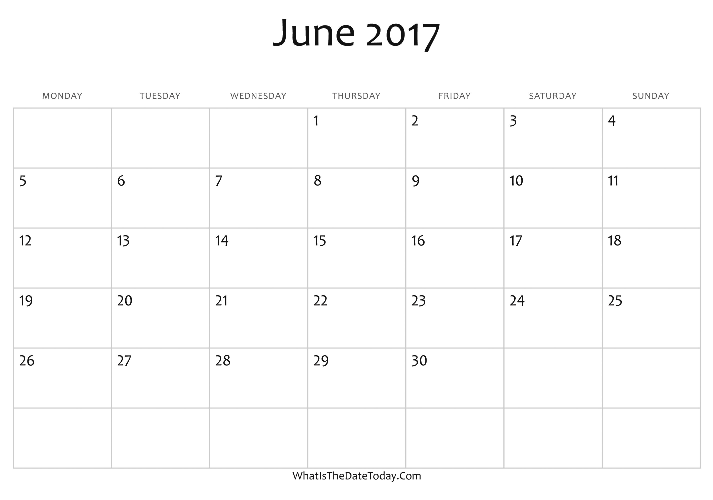 blank-june-calendar-2017-editable-whatisthedatetoday-com