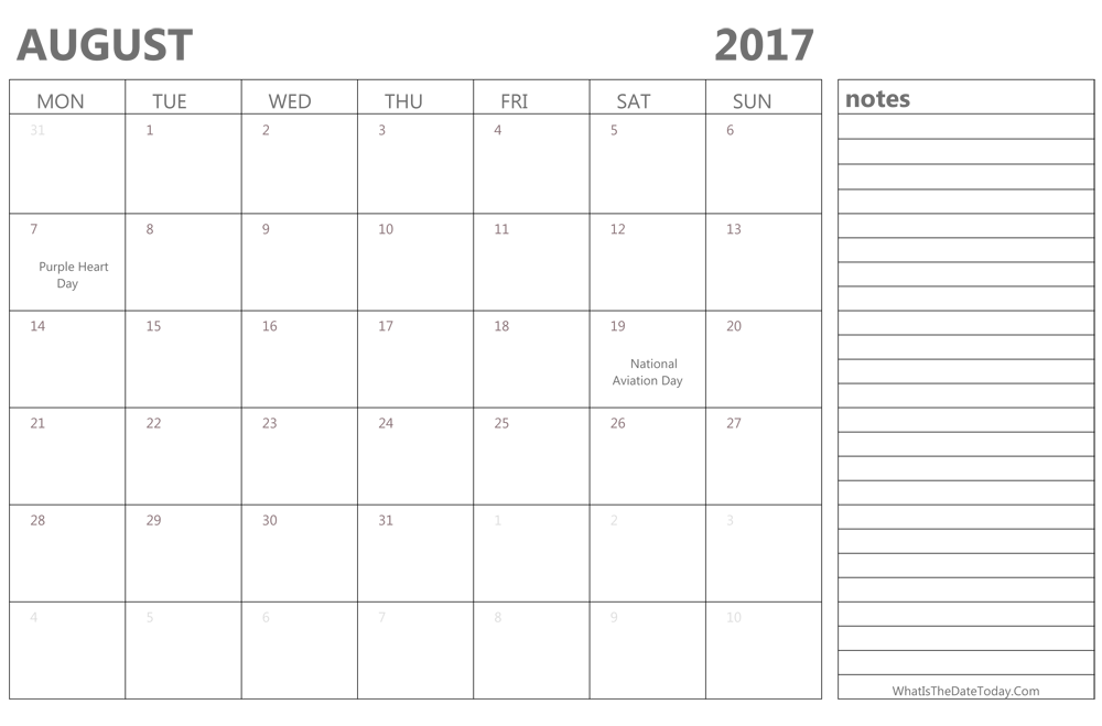 editable-august-2017-calendar-with-holidays-and-notes-whatisthedatetoday-com
