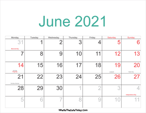 june 2021 calendar printable with holidays