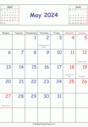 printable 2024 calendar may